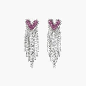 Heart Dangle Earrings #1623